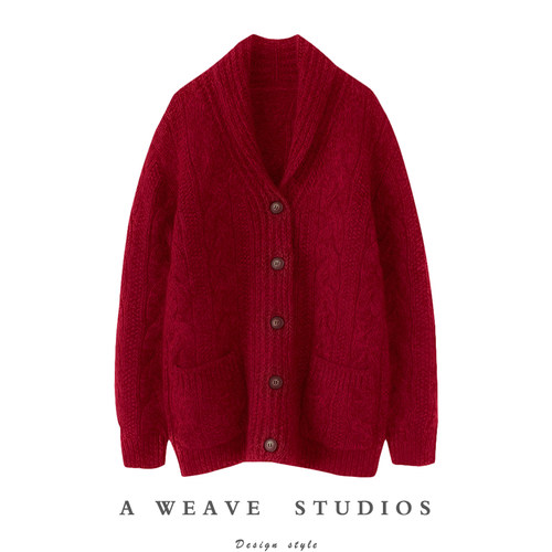 启超高端100%纯山羊绒衫