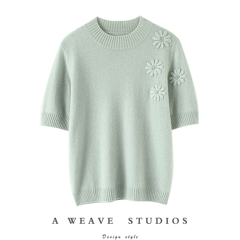 启超官方高端100%纯山羊绒衫