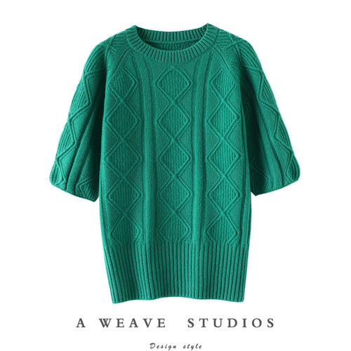 启超高端100%纯山羊绒衫