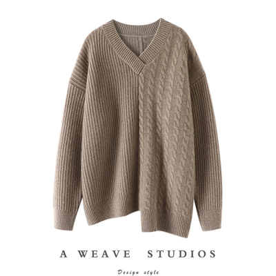 启超官方高端100%纯山羊绒衫