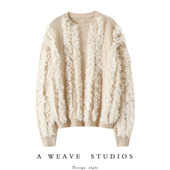 我滴妈 女纯羊绒毛衣圆领 加厚100%纯山羊绒衫 巨美 网纱24新款