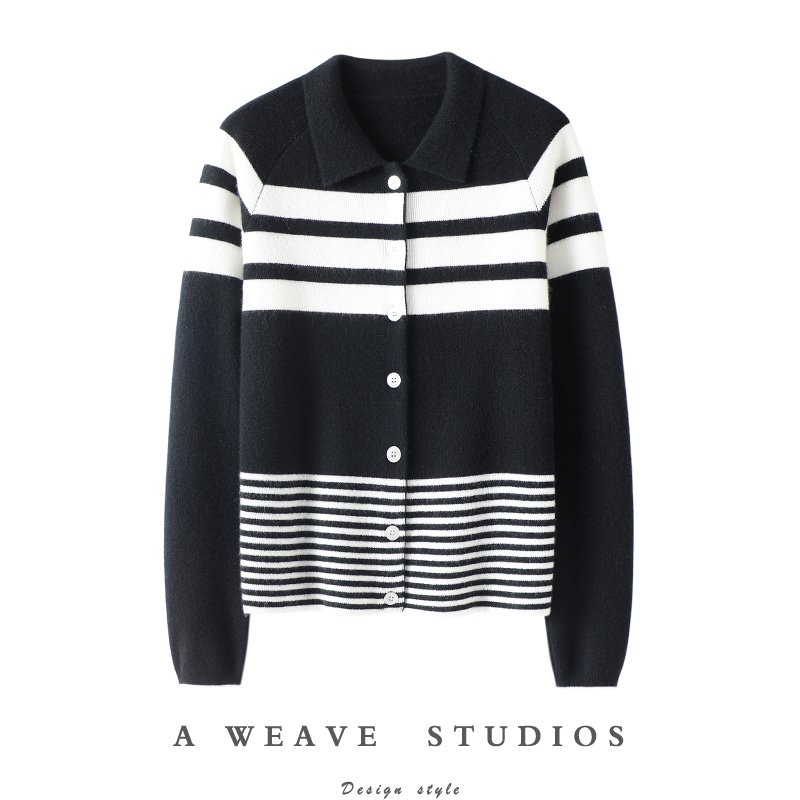 启超官方高端100%纯山羊绒衫