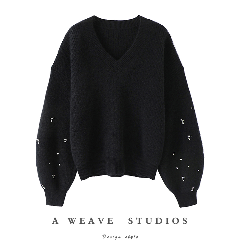 启超高端100%纯山羊绒衫