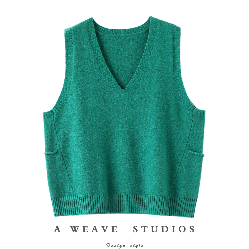 启超官方高端100%纯山羊绒衫