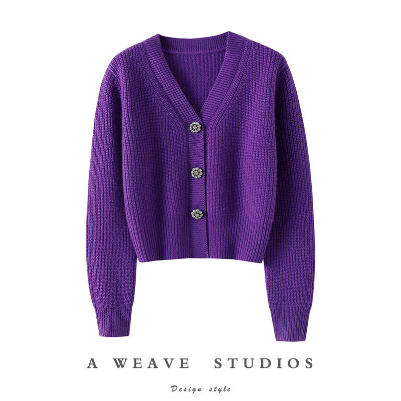 启超官方高端100%纯山羊绒衫