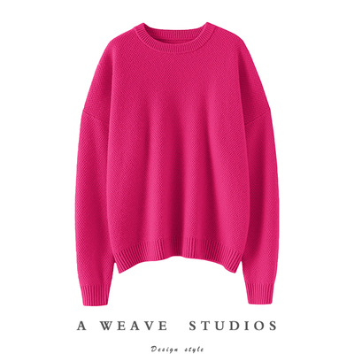 启超官方高端100%纯山羊绒衫