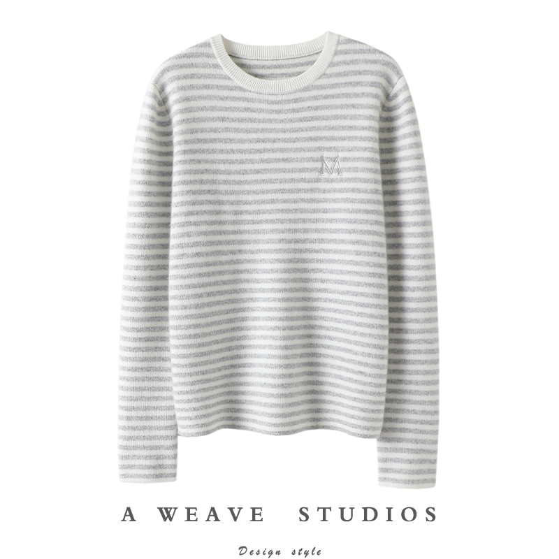 启超官方高端100%纯山羊绒衫