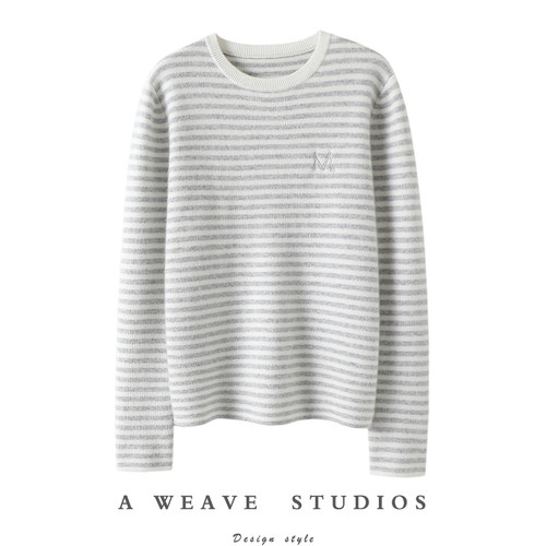 启超官方高端100%纯山羊绒衫