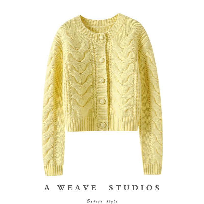 我迷恋的版~重磅加厚100%纯山羊绒开衫女圆领羊绒毛衣宽松短款,女装/女士精品,羊绒衫,淘宝优惠券,粉丝福利购,淘宝优惠卷