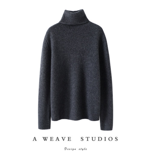 启超高端100%纯山羊绒衫