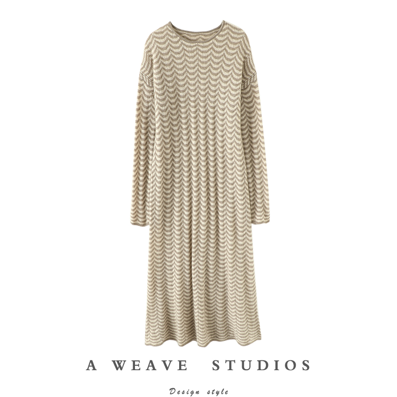 启超高端100%纯山羊绒衫