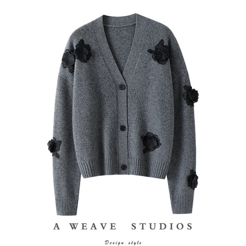 启超官方高端100%纯山羊绒衫