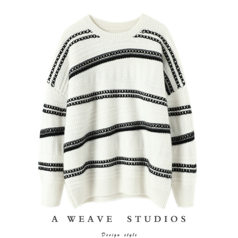 启超官方高端100%纯山羊绒衫