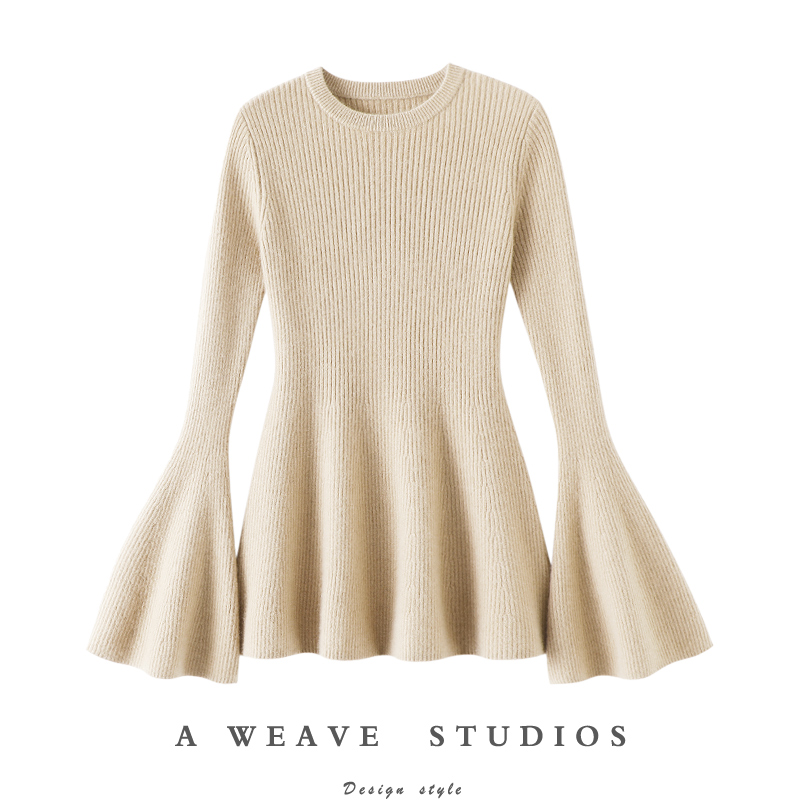 启超官方高端100%纯山羊绒衫