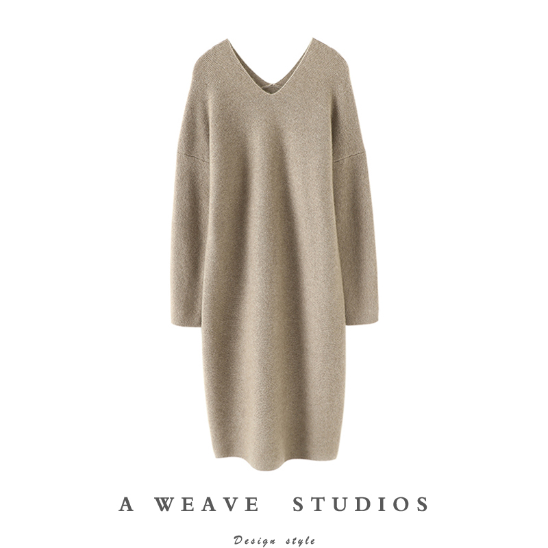 启超官方高端100%纯山羊绒衫