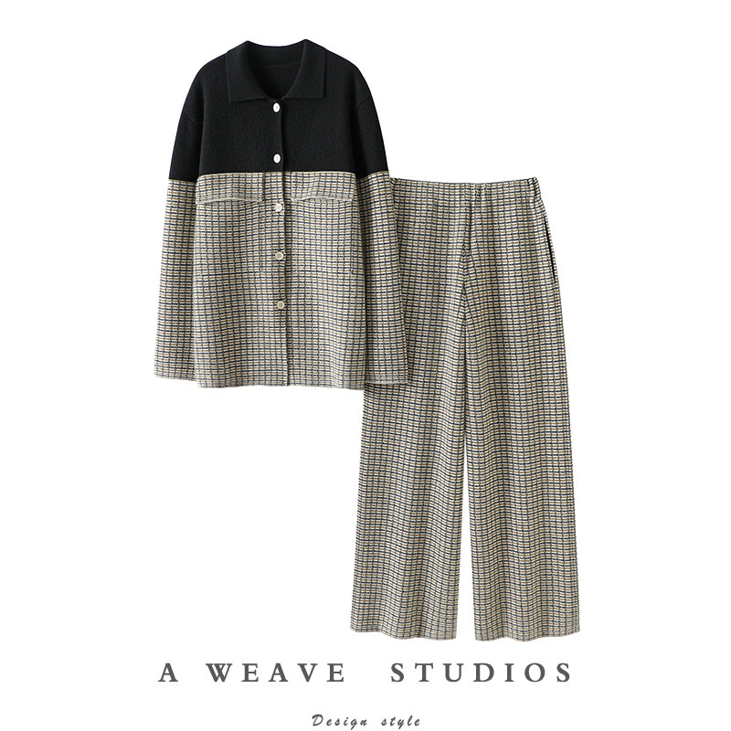 高定牛货！重磅加厚100%纯羊绒开衫女针织羊绒裤子女外穿套装新款,女装/女士精品,羊绒衫,淘宝优惠券,粉丝福利购,淘宝优惠卷