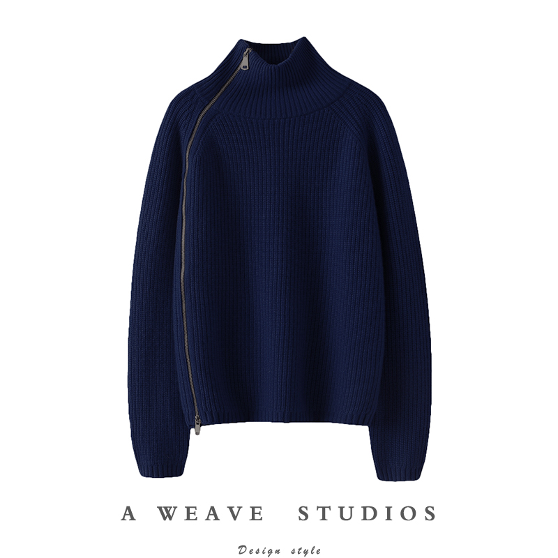 启超官方高端100%纯山羊绒衫