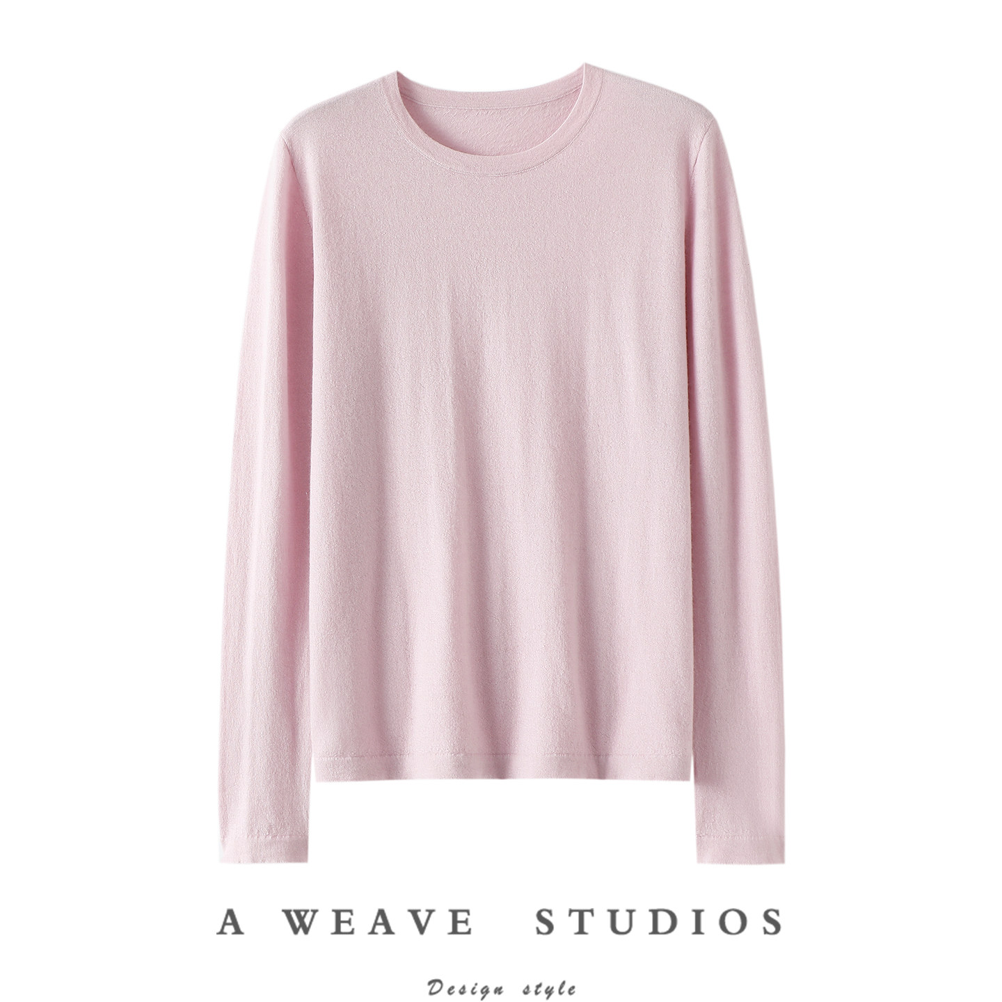 太舒服了吧！高定精纺100%纯山羊绒衫女圆领纯羊绒毛衣针织打底衫,女装/女士精品,羊绒衫,淘宝优惠券,粉丝福利购,淘宝优惠卷