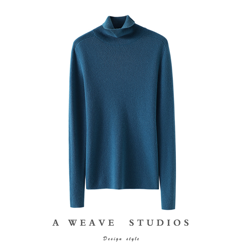 启超高端100%纯山羊绒衫