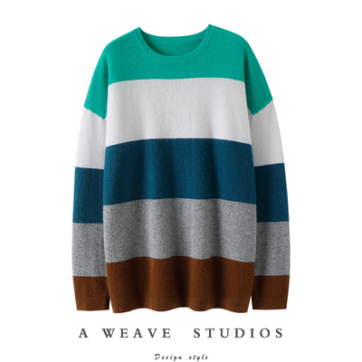 启超官方高端100%纯山羊绒衫