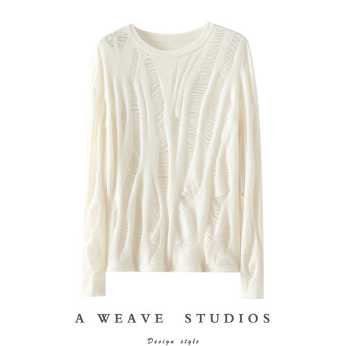 启超官方高端100%纯山羊绒衫