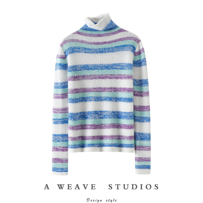 启超官方高端100%纯山羊绒衫