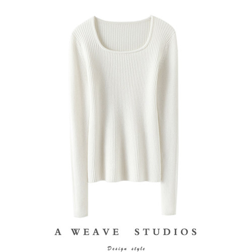 启超高端100%纯山羊绒衫