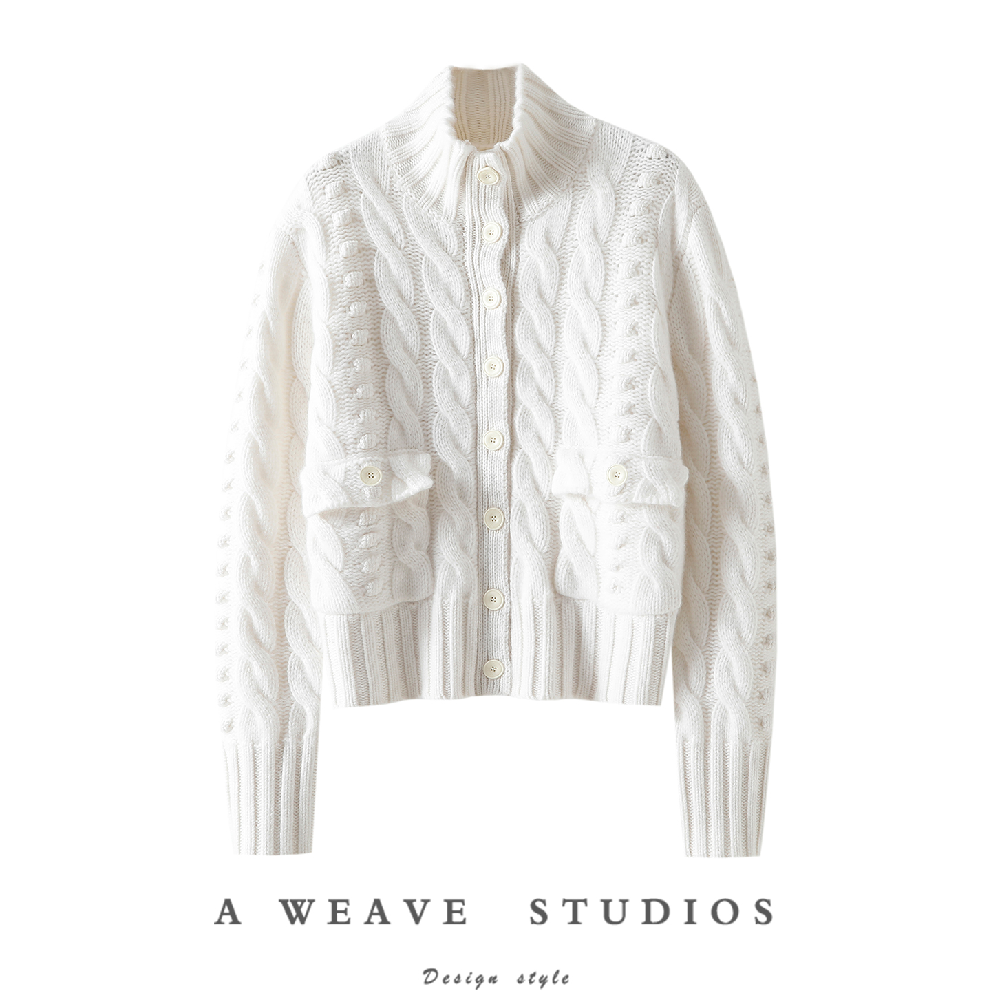 启超官方高端100%纯山羊绒衫