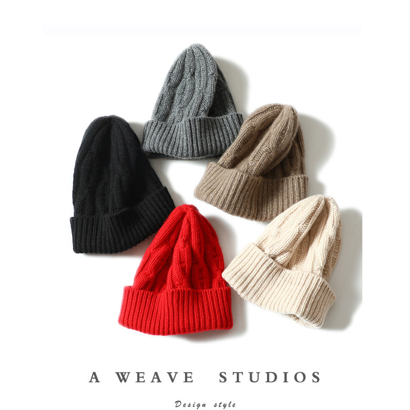 咆哮推荐~男女通用纯山羊绒帽子加厚秋冬女纯羊绒帽子绞花针织帽,服饰配件/皮带/帽子/围巾,帽子,淘宝优惠券,粉丝福利购,淘宝优惠卷