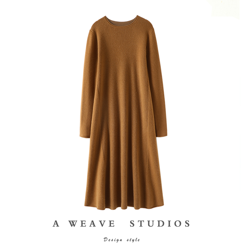 启超官方高端100%纯山羊绒衫