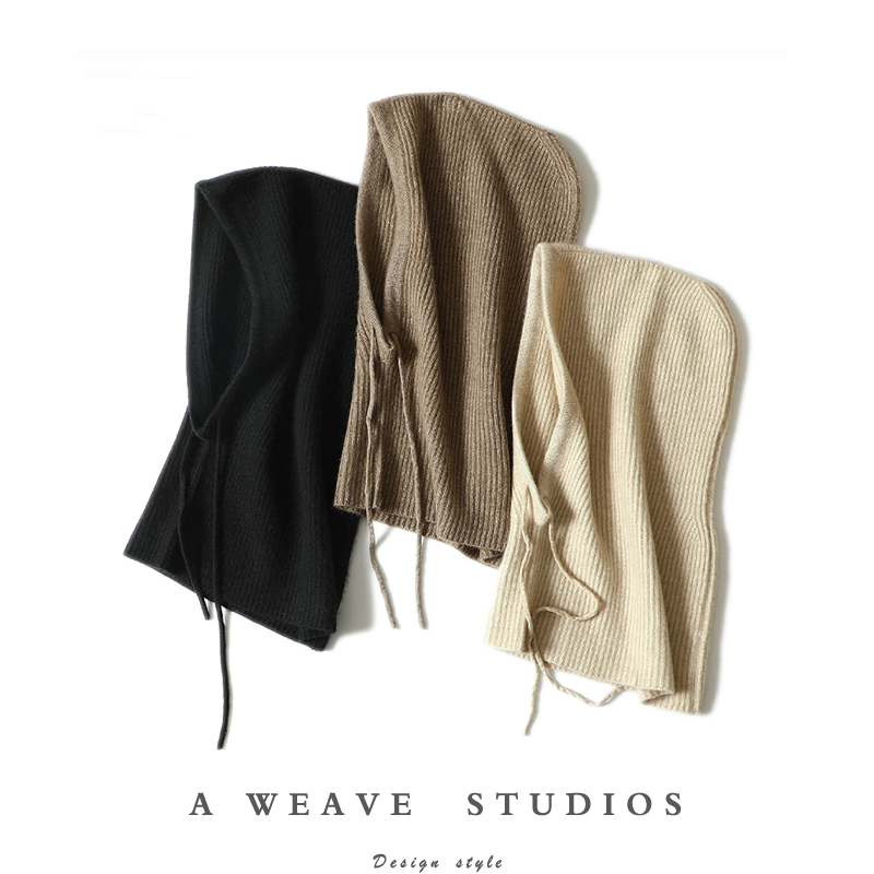 启超高端100%纯山羊绒帽子