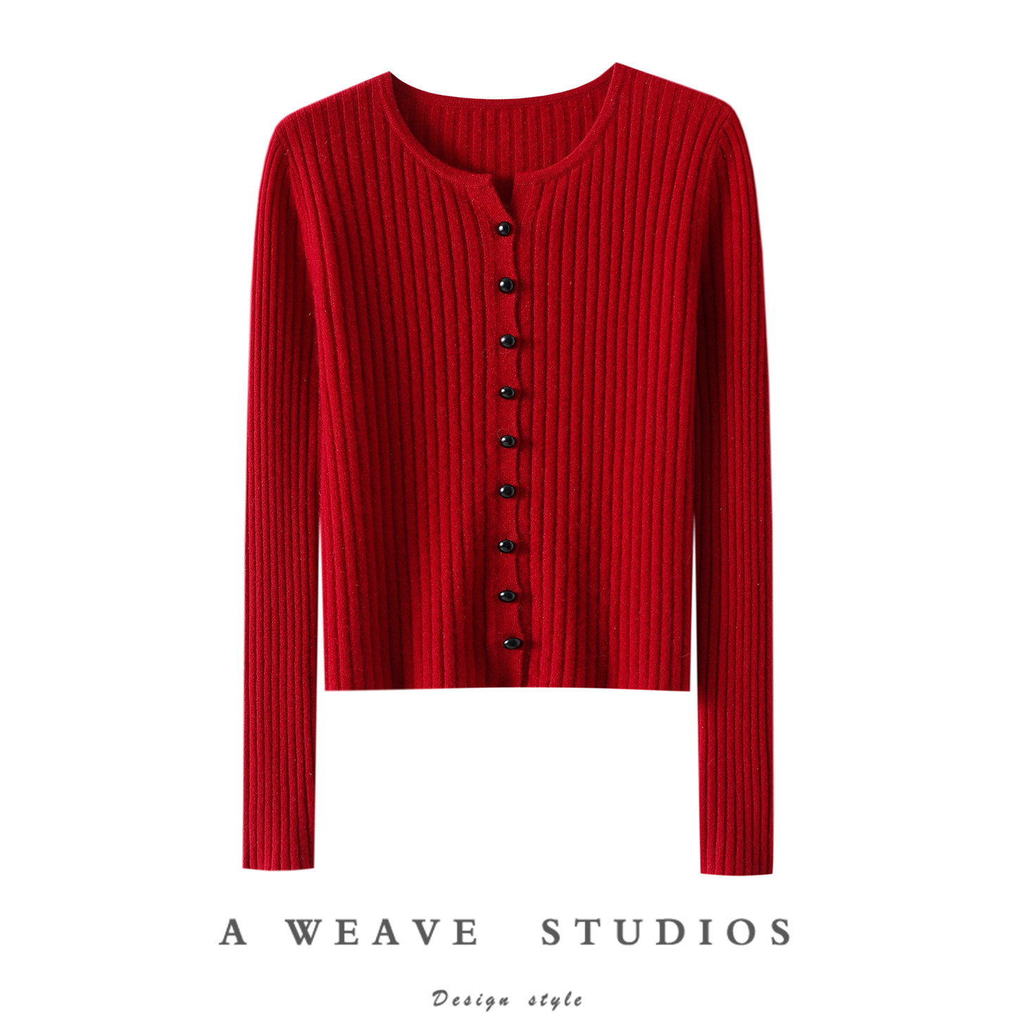 宝藏单品！太能搭了~圆领100%纯羊绒开衫女毛衣针织打底衫秋冬,女装/女士精品,羊绒衫,淘宝优惠券,粉丝福利购,淘宝优惠卷