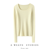 纯羊绒毛衣打底衫 这版 多色羊绒衫 女圆领修身 我沦陷了 随便搭配