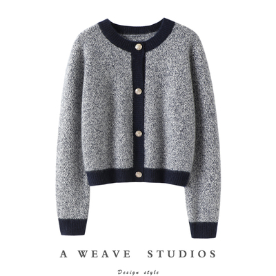 启超官方高端100%纯山羊绒衫