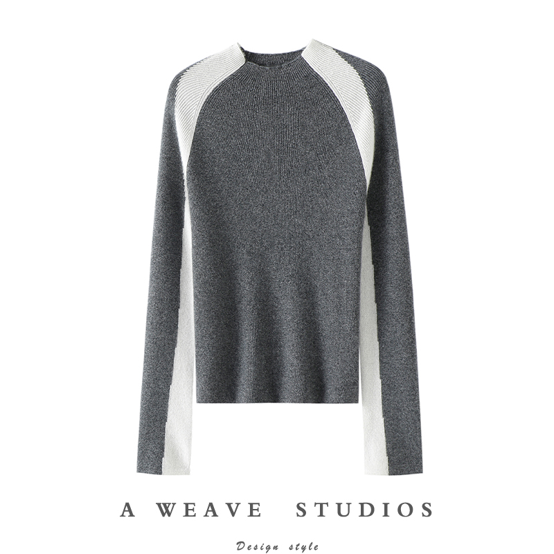 启超官方高端100%纯山羊绒衫