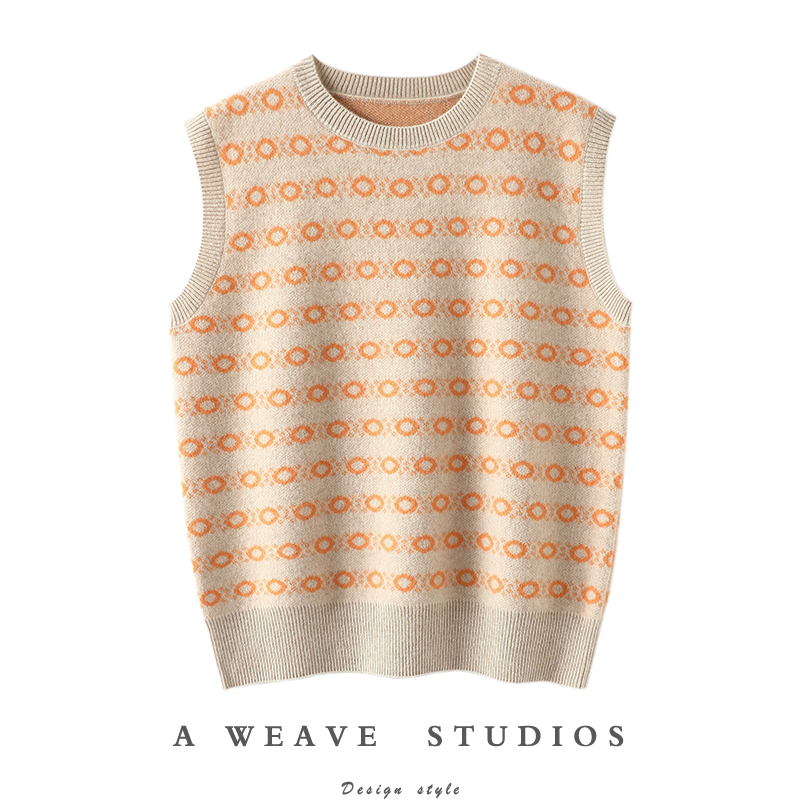 启超官方高端100%纯山羊绒衫