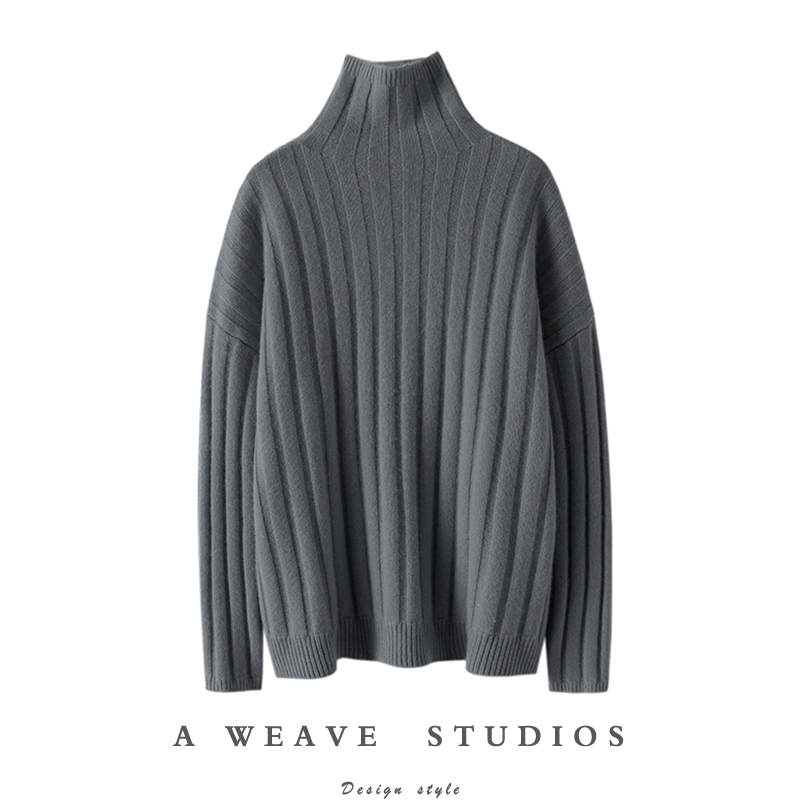 启超官方高端100%纯山羊绒衫