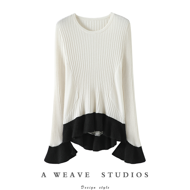 启超高端100%纯山羊绒衫