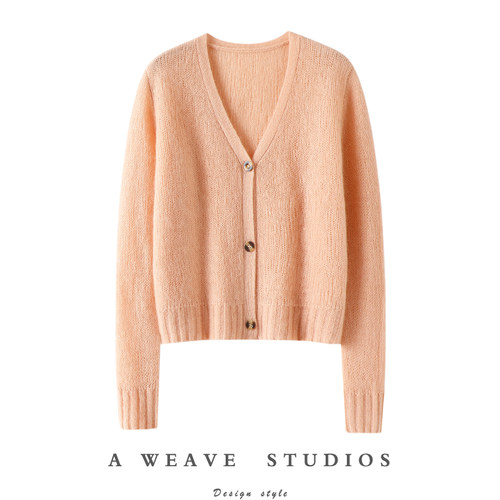 启超官方高端100%纯山羊绒衫