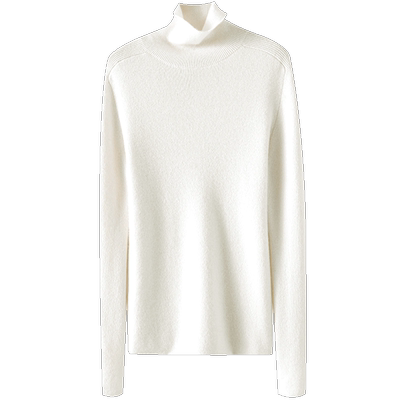 启超高端100%纯山羊绒衫