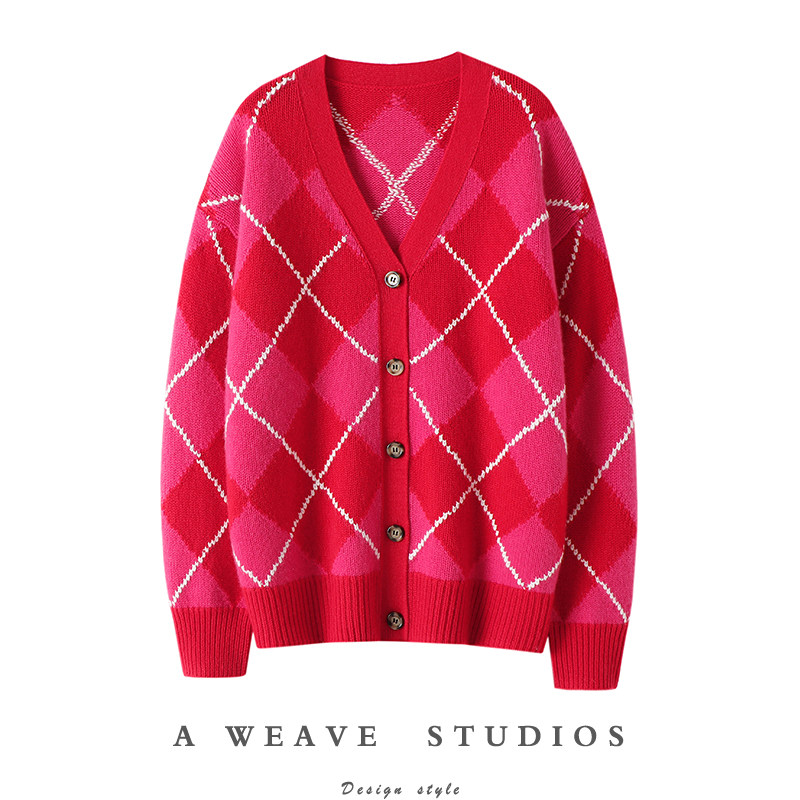 气质风华满满！！加厚V领纯山羊绒开衫女纯羊绒毛衣针织外套秋冬,女装/女士精品,羊绒衫,淘宝优惠券,粉丝福利购,淘宝优惠卷