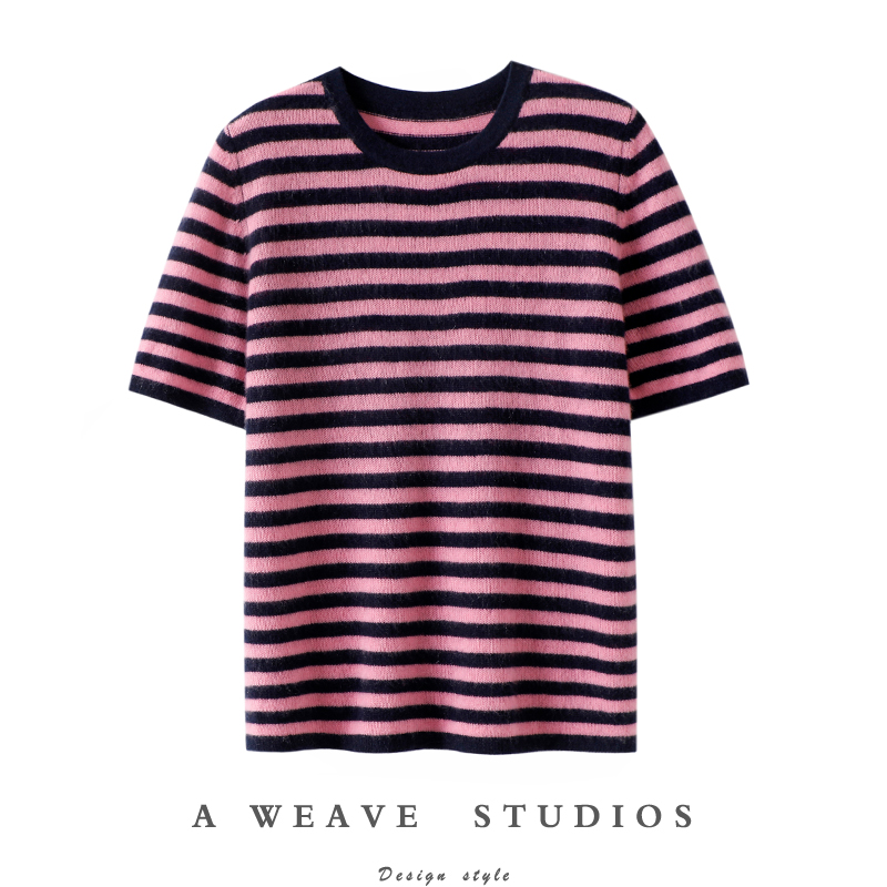 启超官方高端100%纯山羊绒衫