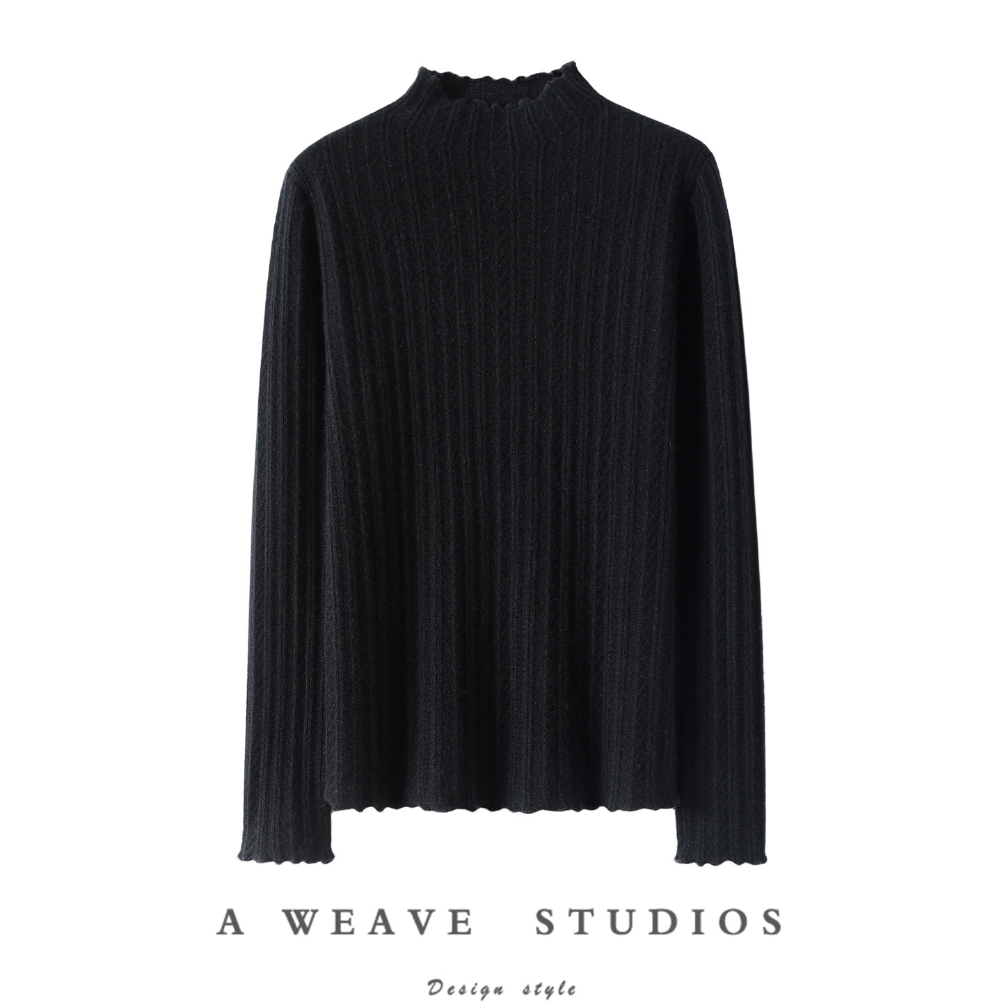 时尚前沿~半高领100%纯山羊绒衫女纯羊绒毛衣针织打底衫秋冬新款,女装/女士精品,羊绒衫,淘宝优惠券,粉丝福利购,淘宝优惠卷