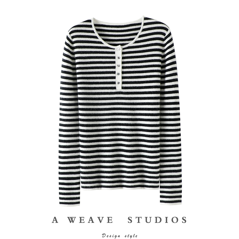 启超官方高端100%纯山羊绒衫