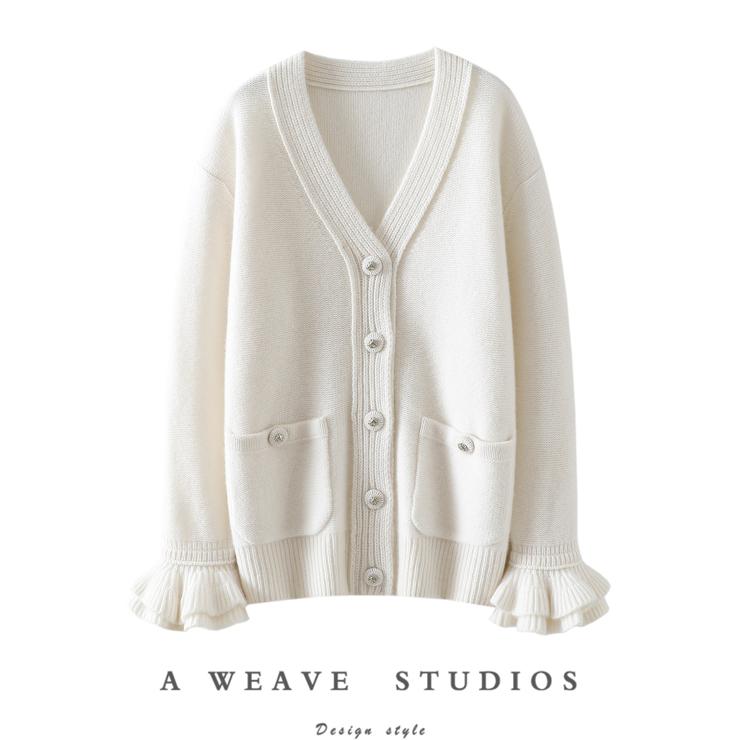 启超官方高端100%纯山羊绒衫