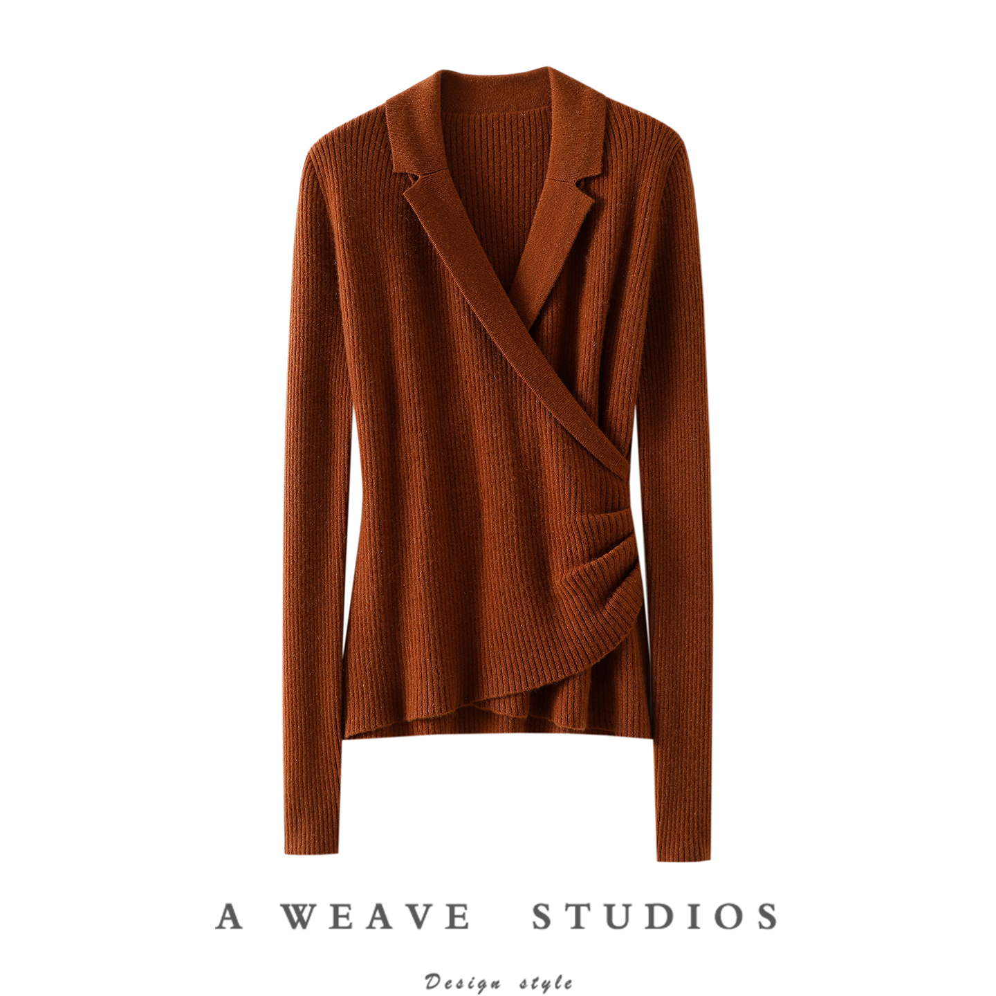 启超官方高端100%纯山羊绒衫