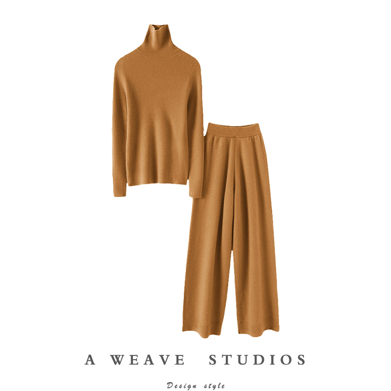 启超高端100%纯山羊绒衫