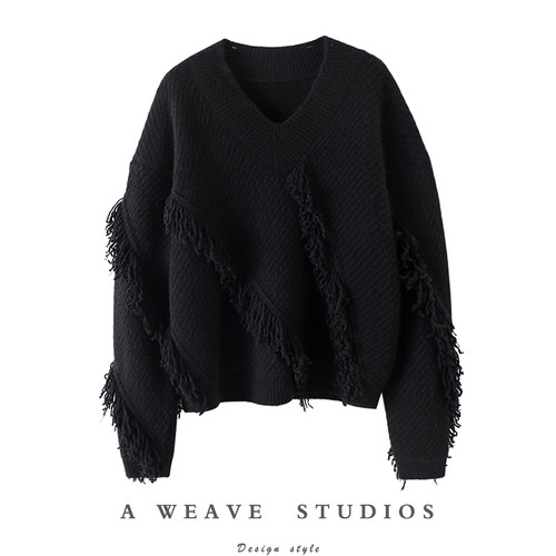 启超高端100%纯山羊绒衫