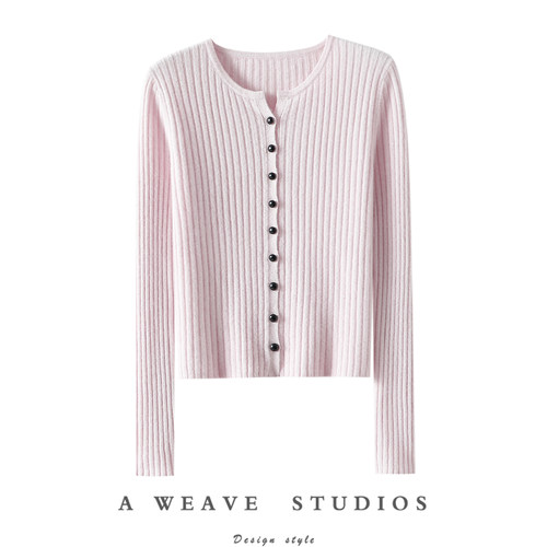 启超官方高端100%纯山羊绒衫