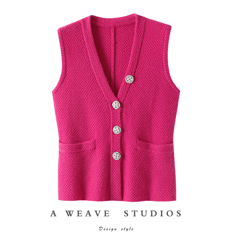 启超官方高端100%纯山羊绒衫